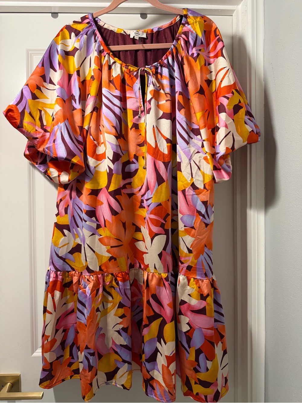 Entro women’s xlg 1x Dress - Multicolor